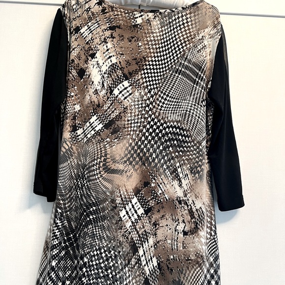 Abstract stretch tunic top - Picture 2 of 2